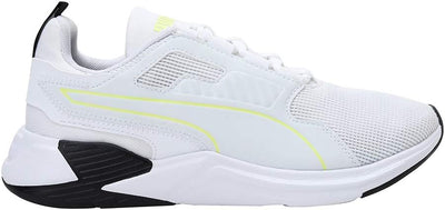 PUMA Damen Disperse Xt WN's Gymnastikschuh 36 EU Puma White Soft Fluo Yellow, 36 EU Puma White Soft