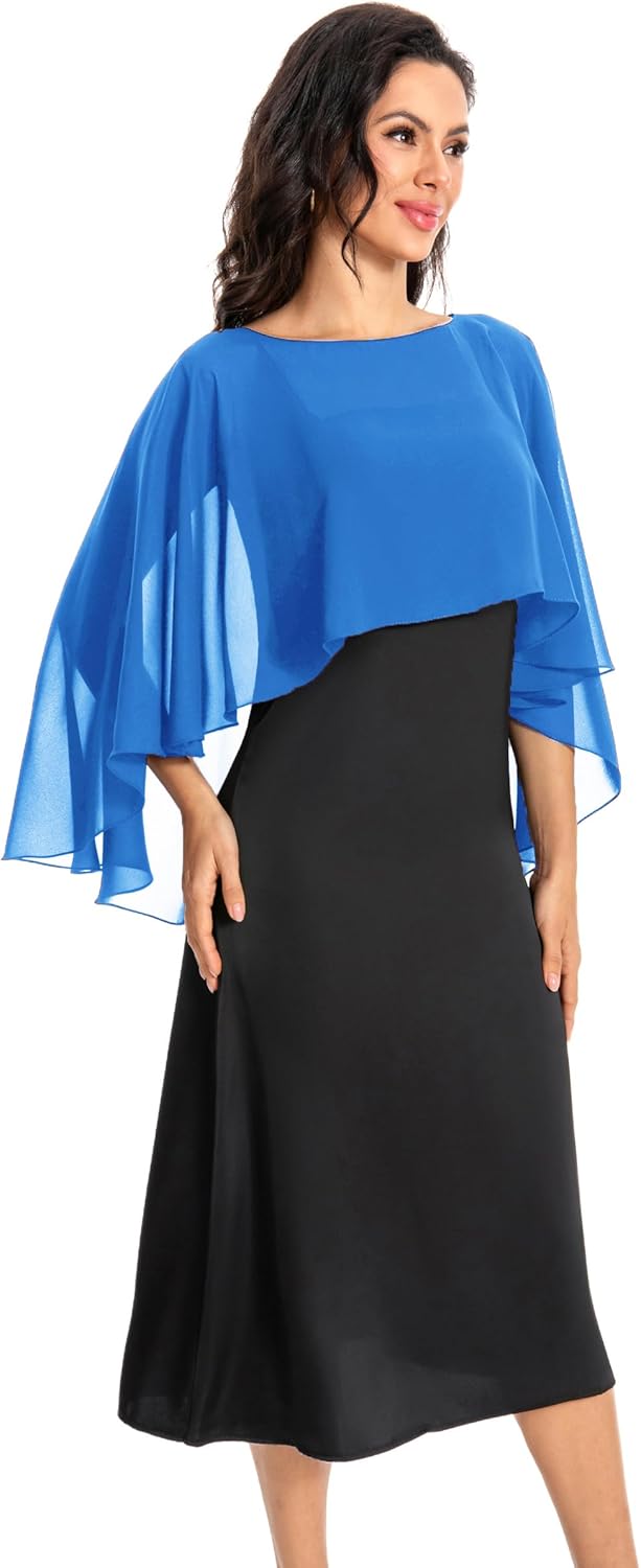 Baoqiya Damen 100 cm Einheitsgrösse Blau, Einheitsgrösse Blau