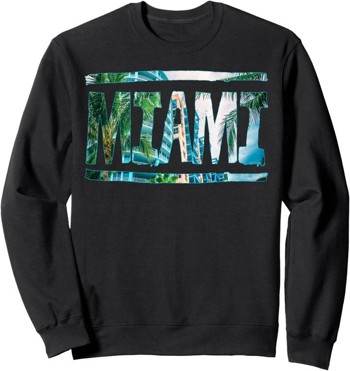 Miami Touristen Florida USA I Love Miami Hip Hop Souvenir Sweatshirt