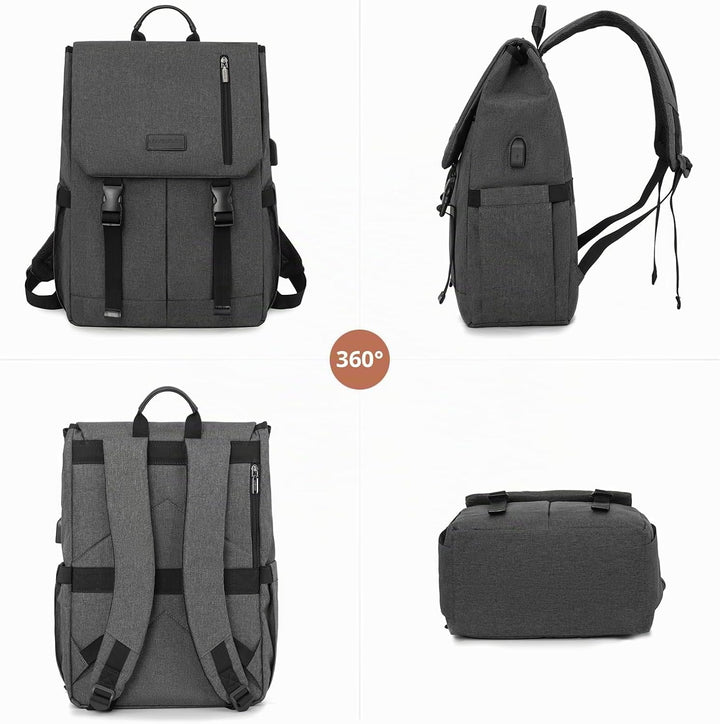 LOVEVOOK Rucksack Damen Herren 15.6 Zoll Laptop Schulrucksack Teenager Schulranzen Mädchen Jungen Ba