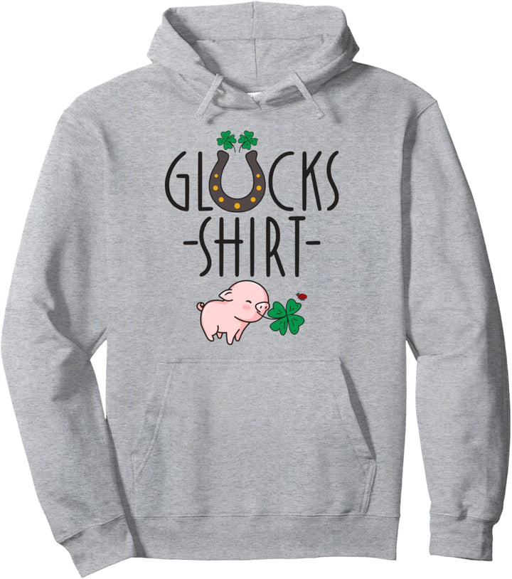 Glücksshirt - Glücksbringer Prüfung Abitur Abi Schule Glück Pullover Hoodie