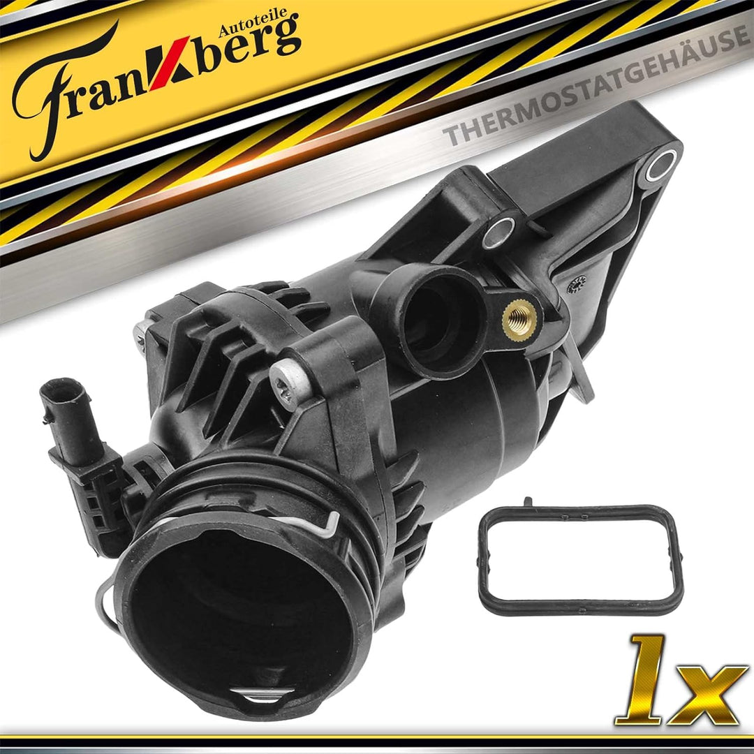 Frankberg 1x Thermostat Kompatibel mit C-Klasse 2011-2014 CLS 2011-2017 E-Klasse 2011-2016 GLK-Klass