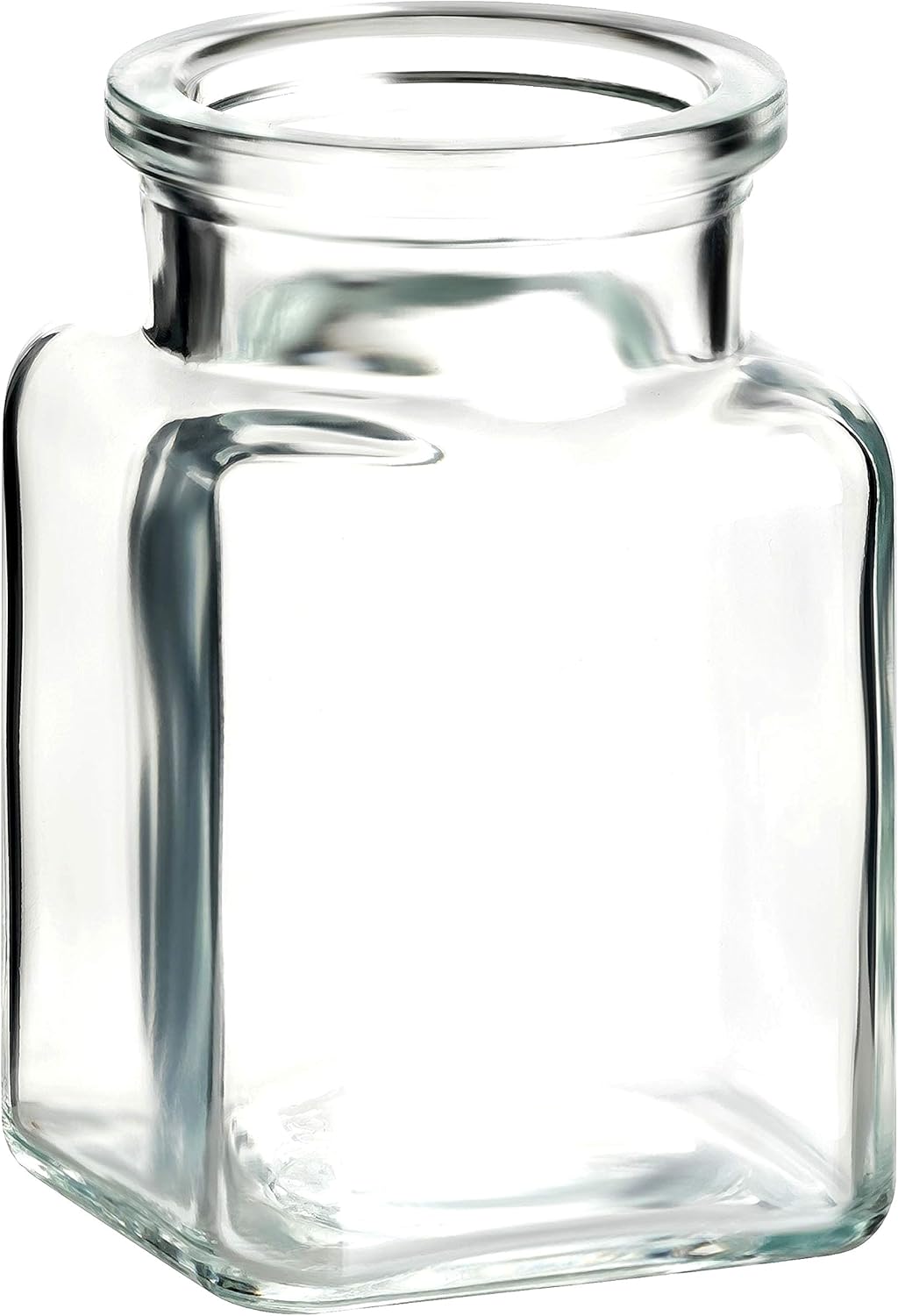 gouveo 12er Set Gewürzgläser 150 ml eckig mit Korken - Kleine Korkengläser mit Korkverschluss - Leer