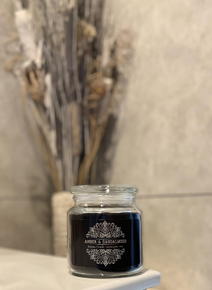 Bacana Candle - Duftkerze im Glas - Duftkerze im Glas mit Deckel - Originelle Geschenkkerze - 560 g