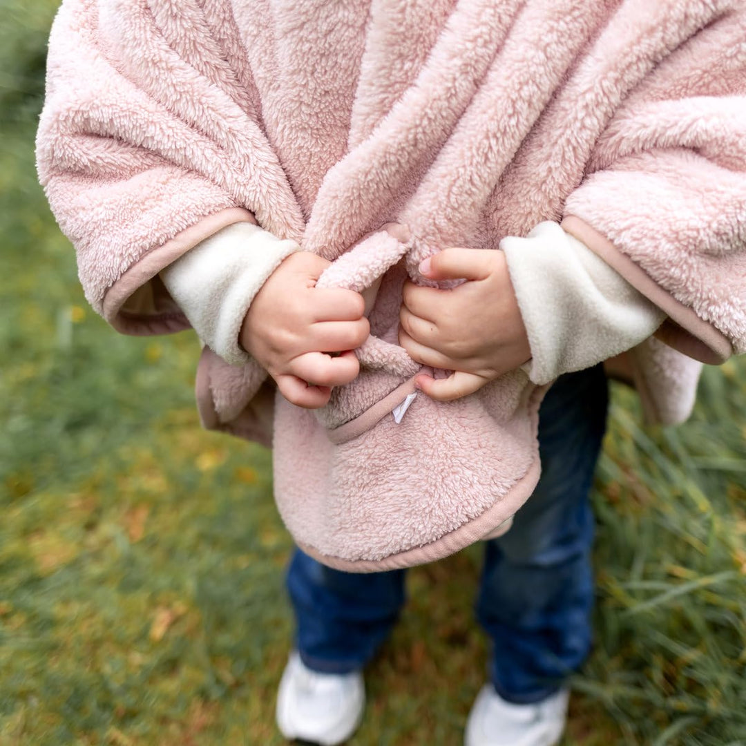 BEMINI Reiseponcho Softy + jersey Blush