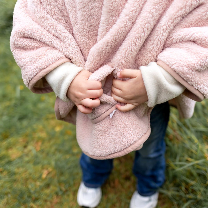 BEMINI Reiseponcho Softy + jersey Blush