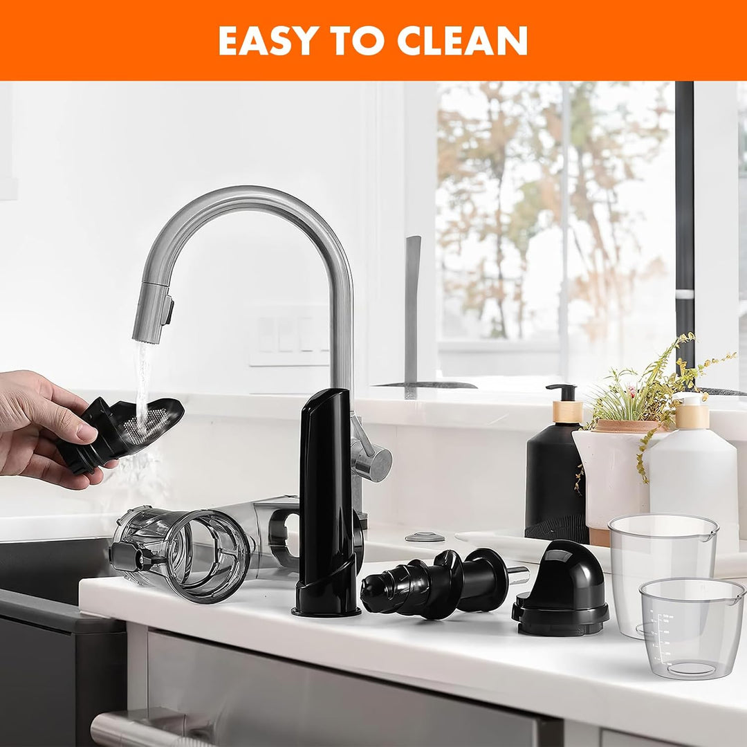 Entsafteraufsatz für KitchenAid Standmixer, Entsafter für Kaltpressen, Entsafteraufsatz mit doppelte