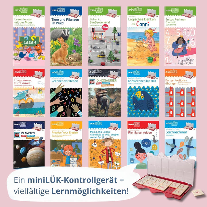 miniLÜK-Set: Vorschule/1. Klasse Erstes Lesen, erstes Rechnen mit Conni (miniLÜK-Sets: Kasten + Übun