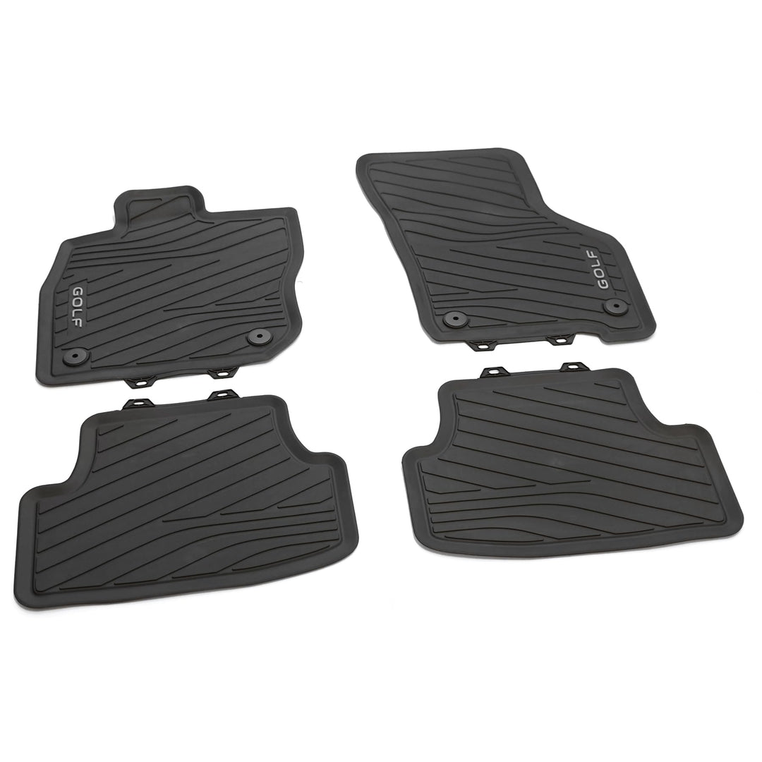 Volkswagen 5H9061500A82V Gummi Fussmatten Premium Allwettermatten 4X Gummimatten nur für Variant/All