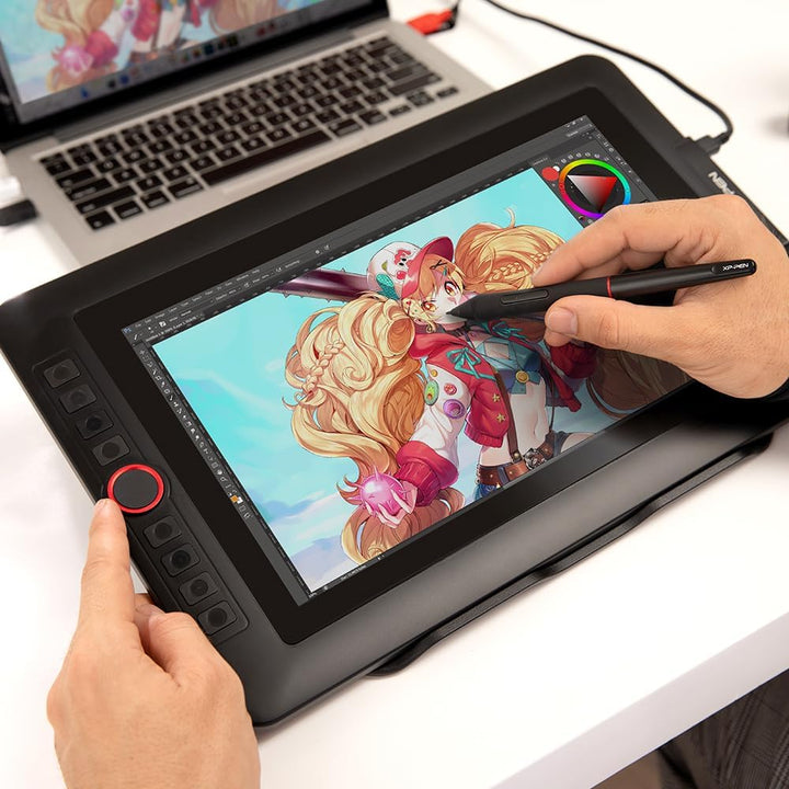XP-PEN Artist 13.3 Pro - 13,3 Zoll Full-Laminiertes IPS-Display Dial Button & Express Keys für Kunst