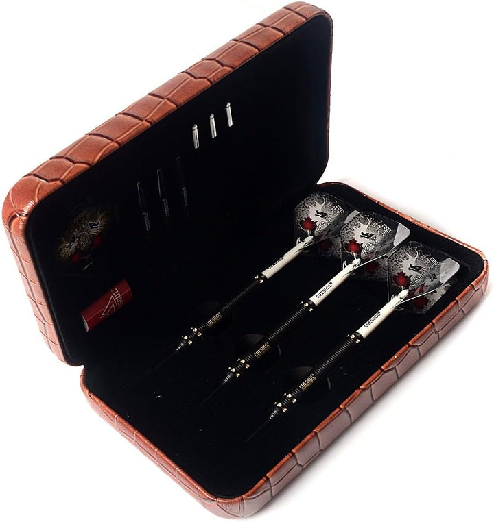 CUESOUL Dragon Deluxe Messing Steel Dartpfeile, 21 Gramm J2104 25 Gramm, J2104 25 Gramm