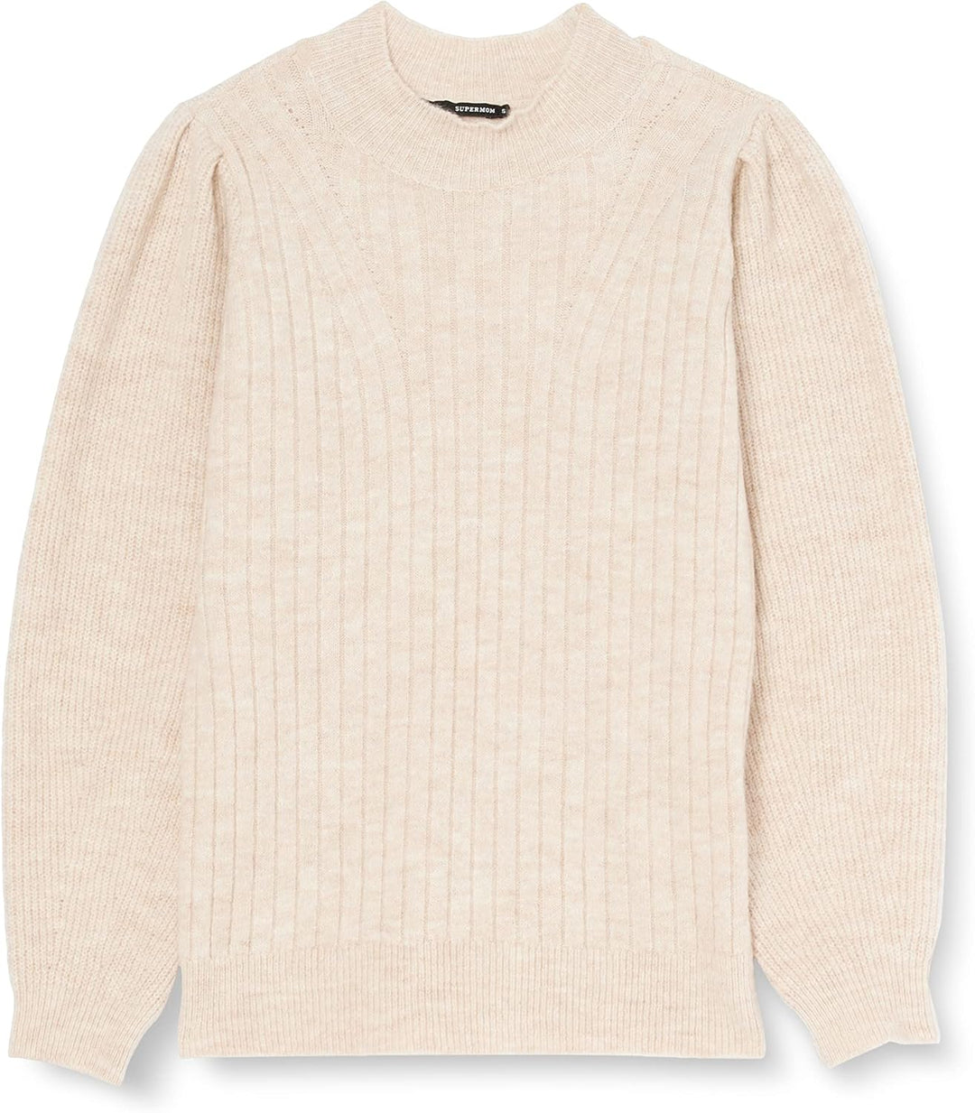 Supermom Damen Pull Cleveland Long Sleeve Pullover 40 Ras1202 Oatmeal - P611, 40 Ras1202 Oatmeal - P