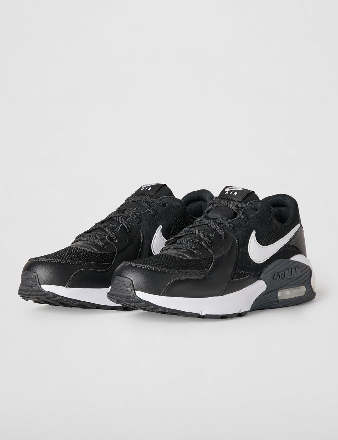 Nike Herren Air Max Excee Sneaker 39 EU Black White Dark Grey, 39 EU Schwarz