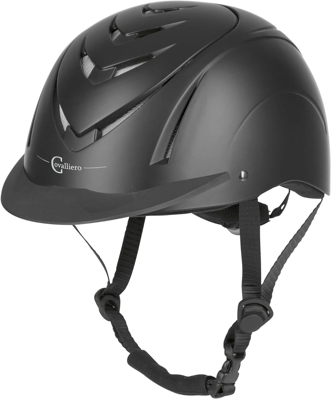 Kerbl Covalliero Reithelm Nerron VG1, Trainingshelm Tunierhelm 51-54 cm, 51-54 cm