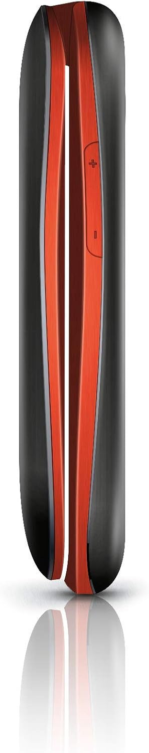 Emporia ONE V200_001 Einfach zu bedienendes Klappenhandy mit 2MP Kamera, Schwarz/Rot Schwarz/Rot Sin