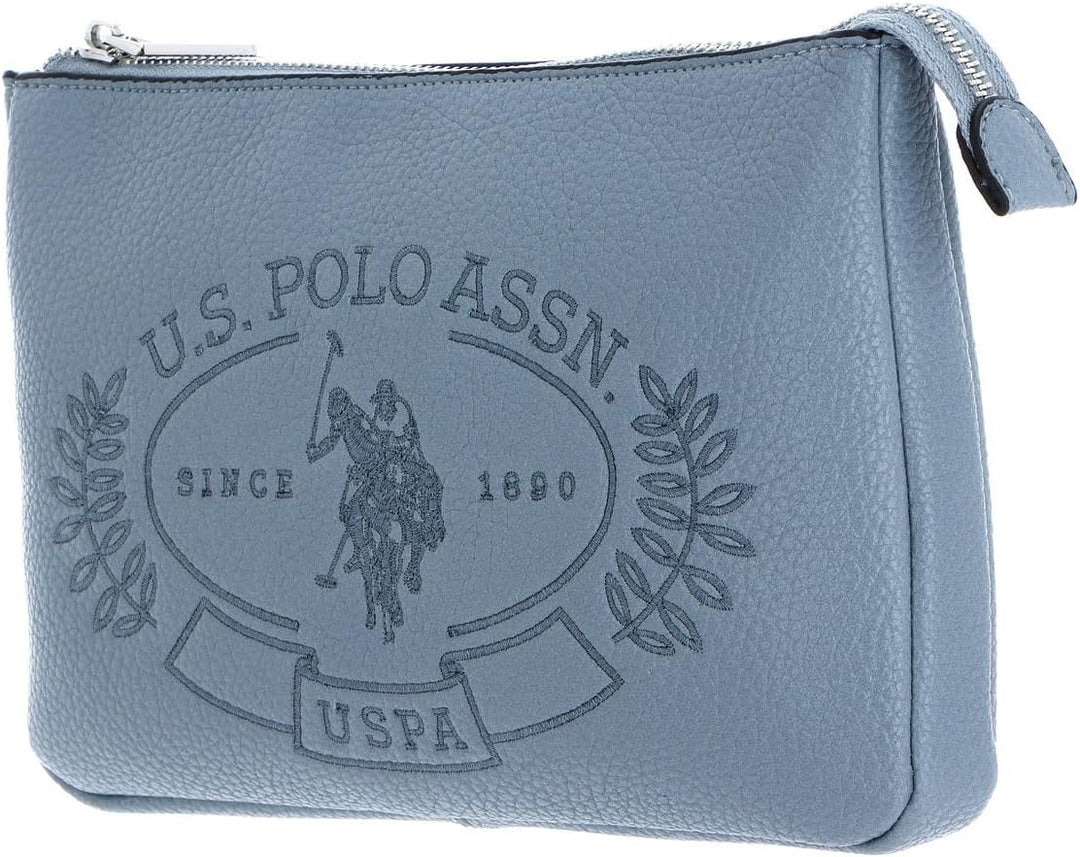 U.S. POLO ASSN. Hailey Flat Crossbody Bag S Light Blue