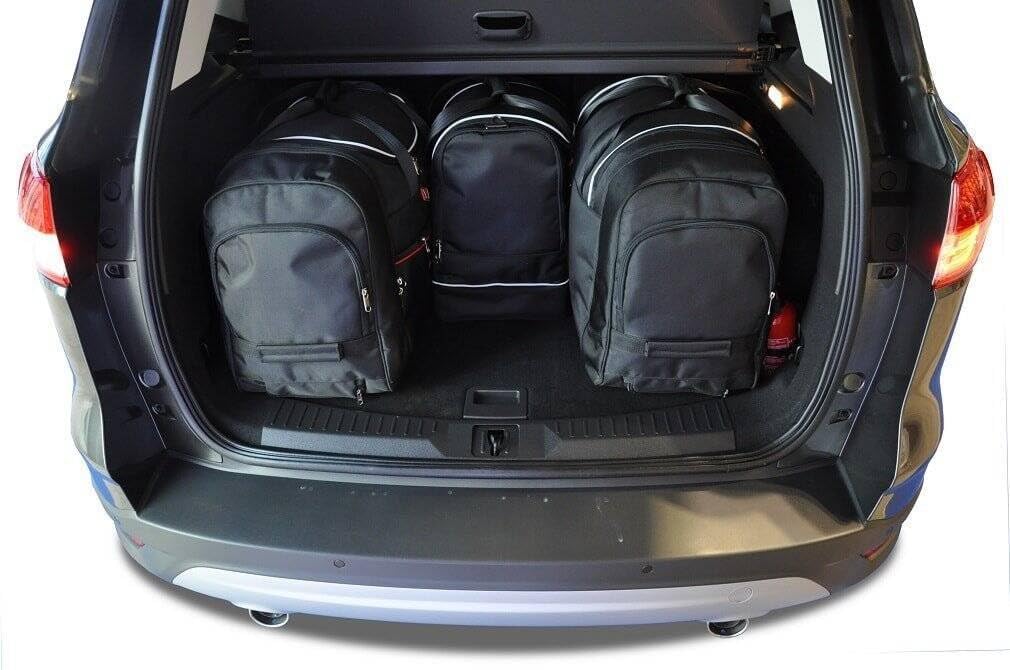 KJUST Dedizierte Kofferraumtaschen 4 stk kompatibel mit FORD KUGA II 2012-2019