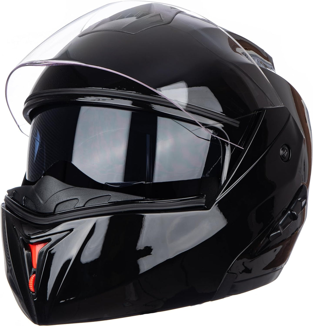 Helm für Motorräder Full-Face Motorcycle Helmet Tragbarer Integralhelme Flip-up Motorradhelm Zertifi