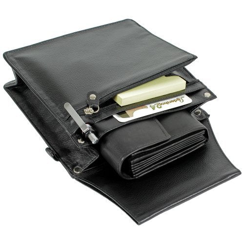 XXL Profi Holster Halfter ECHT Leder KELLNERHOLSTER Gastronomie KELLNERTASCHE GÜRTELTASCHE KELLNERHA
