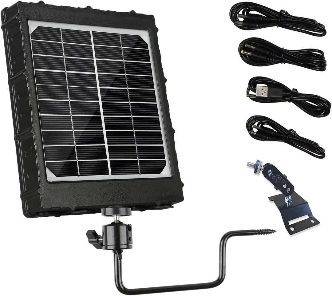 Folgtek 8000mAh Solarpanel 12V/1.2A, 9V/1.6A, 6V/2.4A Ausgang, Externer Eingang 5 V/2A IP66 Wasserdi