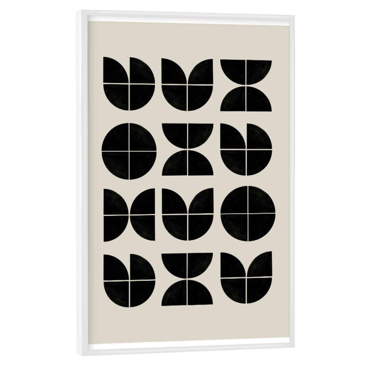 artboxONE Poster mit weissem Rahmen 30x20 cm Abstrakt Bauhaus Art - Bild Bauhaus Art Bauhaus 30x20 c