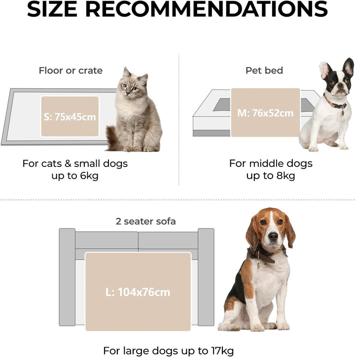 1 Pack 3 Decken Super Weich Premium Flauschig Hundedecke Katzendecke für Haustier Hunde Katze Welpe