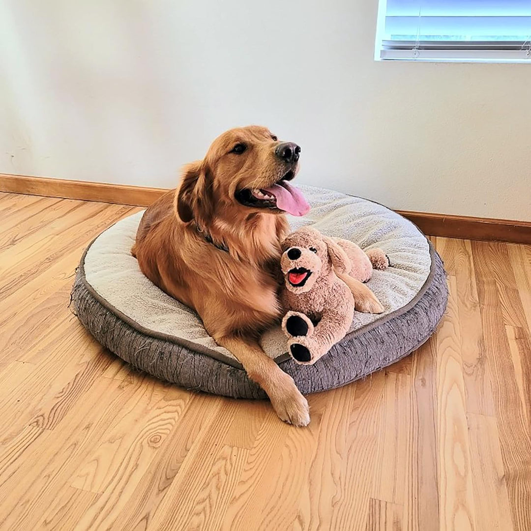 LotFancy Kuscheltier Hund Plüschtier 53cm, Stofftier Hund Golden Retriever, weich kuschelig Geschenk