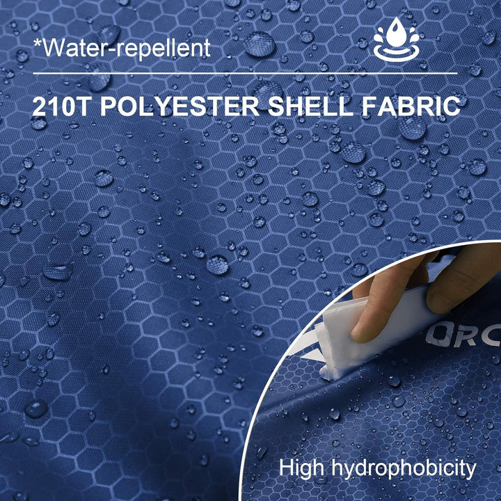 Forceatt Schlafsack 3~4 Jahreszeiten, -5°C Flanell und 20°C Polyester Schlafsack für Erwachsene, was
