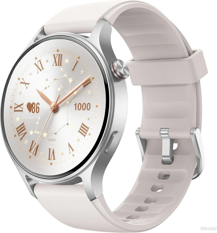 Smartwatch Herren Rund mit Telefonfunktion- 1.32" AMOLED Display, Fitnessuhr mit 110+ Sportmodi &3AT