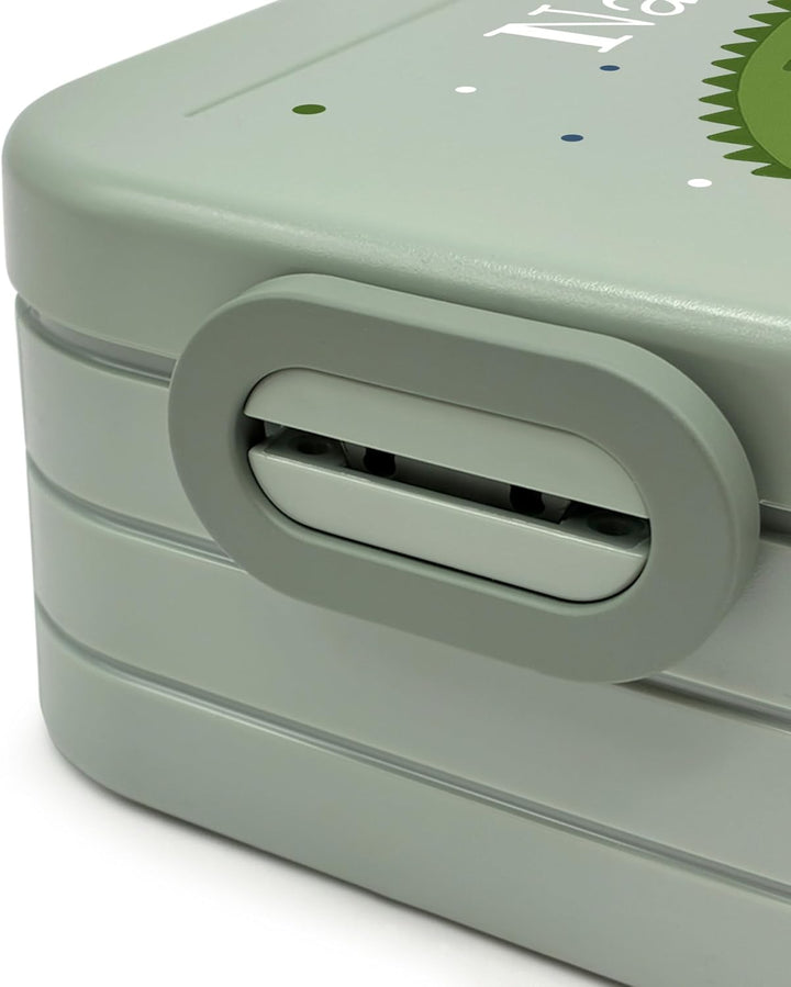 printplanet® Personalisierbare Brotdose „Layout Korkodil“ – Lunchbox/Bento Box von Mepal – mit eigen