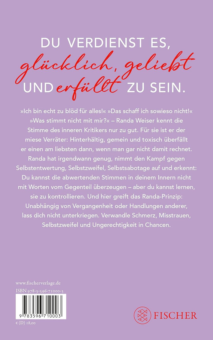 Das Randa-Prinzip: Besieg den miesen Verräter in dir | Randa Weiser, bekannt als Randa_and_the_gang,