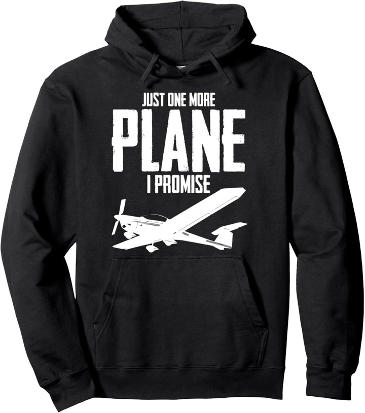 Just One More Plane I Promise Aviation RC Flugzeug Pilot Pullover Hoodie