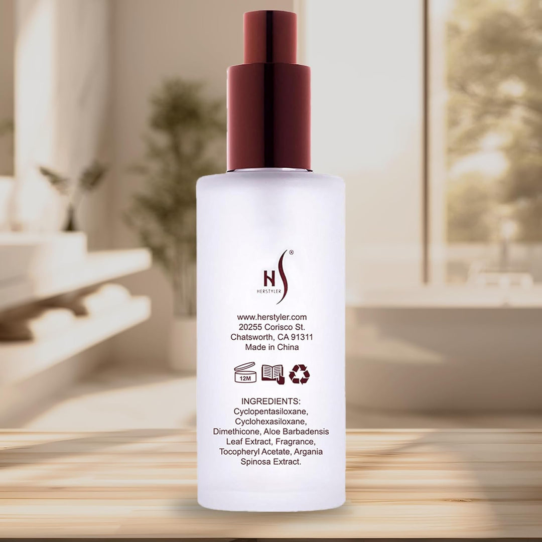 Herstyler Arganöl Hair Repair Serum | Vitamin E Haarserum und Aloe Vera Haarserum für Frizz Control,