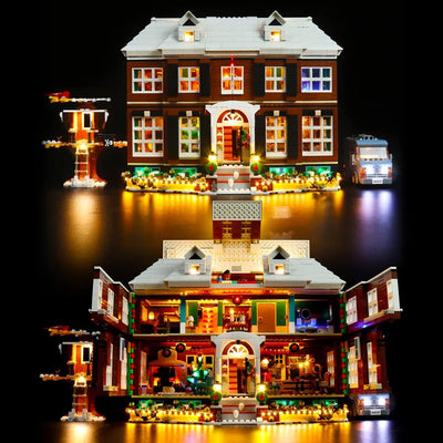 Led Licht Set für Lego Home Alone,Dekorations Led Beleuchtungs Set für Lego 21330 Exklusives Collect