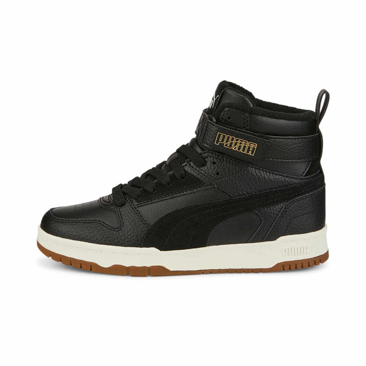 PUMA Unisex Kinder Rbd Game WTR Jr Sneaker 35.5 EU Puma Black Puma Black Puma Team Gold, 35.5 EU Pum