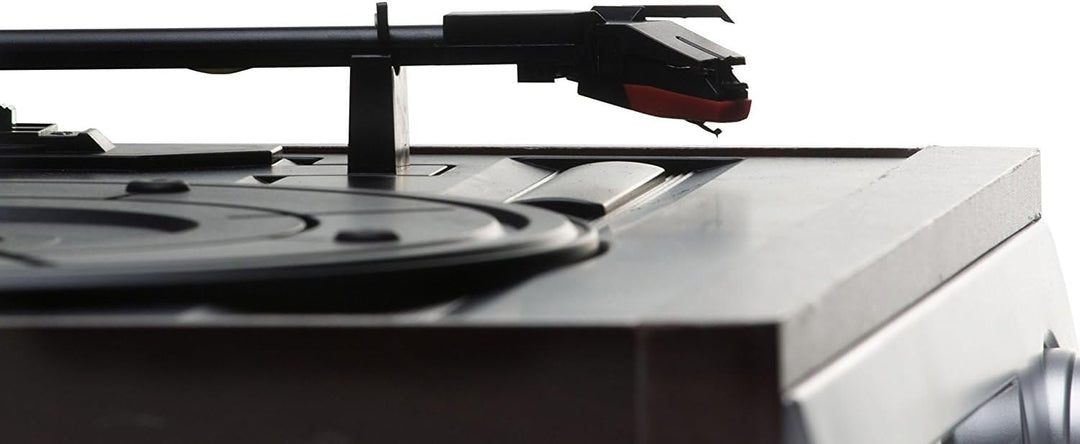 Karcher Plattenspieler mit eingebauten Stereo-Lautsprechern, Vinyl Schallplattenspieler, Line Out, K