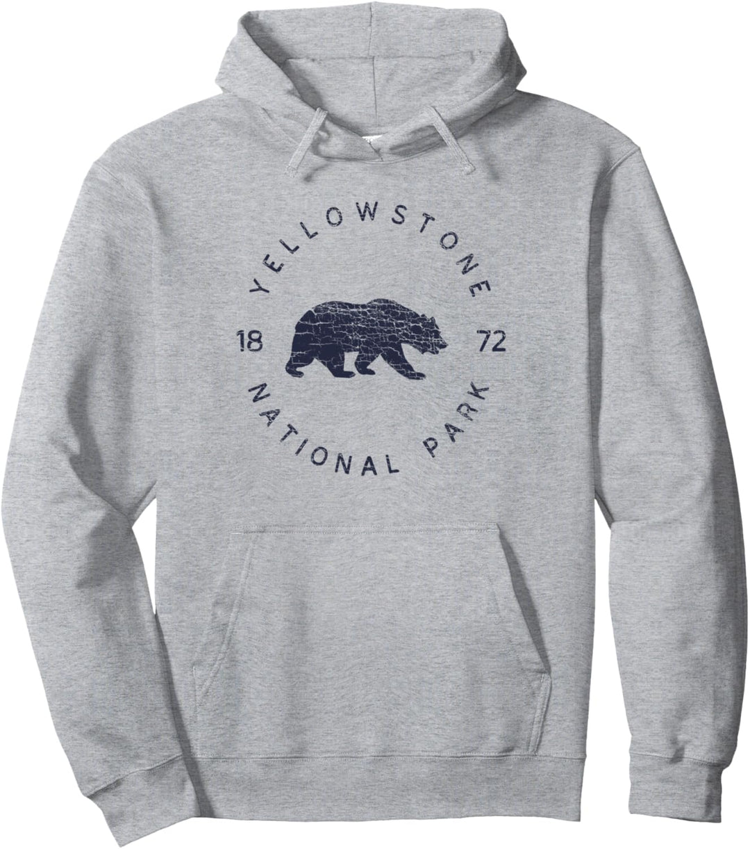 Yellowstone T-Shirt Design National Parks Shirt Travel USA Pullover Hoodie