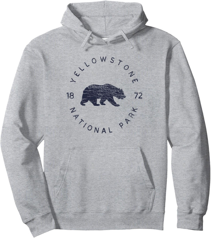 Yellowstone T-Shirt Design National Parks Shirt Travel USA Pullover Hoodie