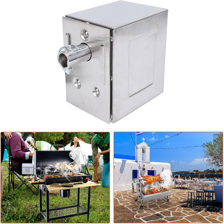 Fabater Rotisserie-Motor, 45 W Universal-Ersatz-Rotisserie-Spiessmotor, Elektrischer Bräter-Grillmot
