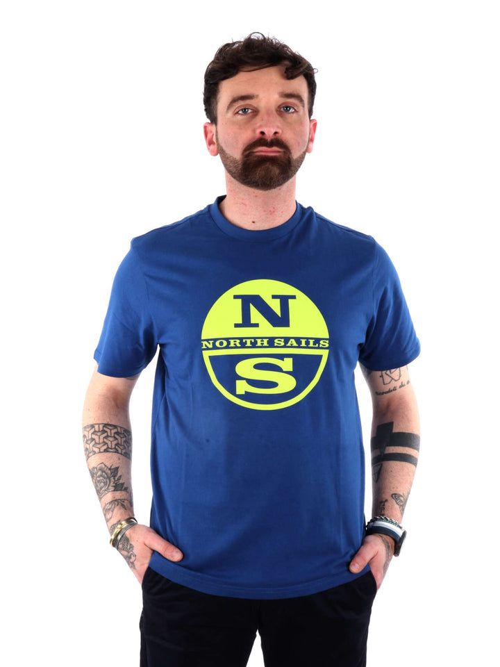 NORTH SAILS Herren T-Shirt W/Graphic Tshirt S Ozeanblau, S Ozeanblau