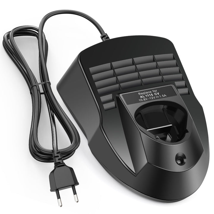 ASUNCELL Li-ion Ladegerät für Bosch Akkus Professional 10,8/12 Volt AL1115CV Ladegerät für Bosch BAT
