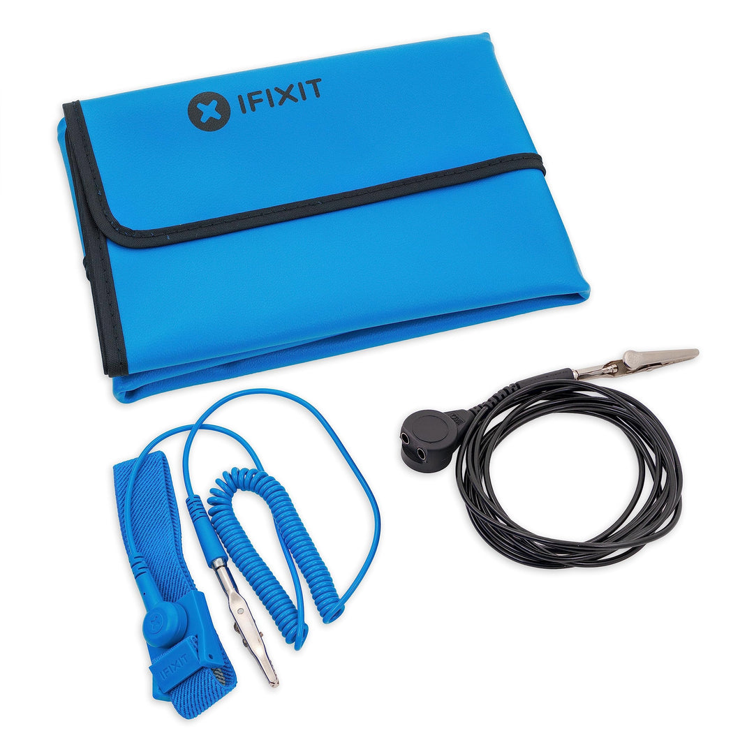 iFixit Portable Anti-Static Mat, Faltbare Antistatik-Matte zum Schutz empfindlicher Elektronik vor s