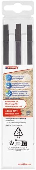 edding 850 Permanentmarker - schwarz - 5 Stifte - Keil-Spitze 5-15 mm - für breite Markierungen - wa