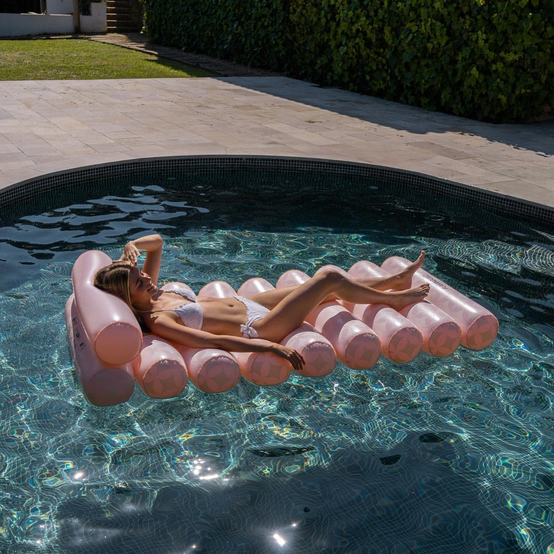 Flamingueo Luftmatratze Pool - Wassermatratze, Schwimmmatratze, Luftmatratze Strand, Wasserhängematt