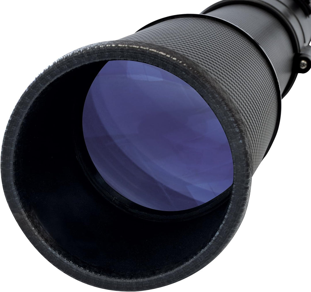 Bresser Refraktor Einsteiger Teleskop Stellar 60/800 mit Smartphone Kamera Adapter und hochwertigem