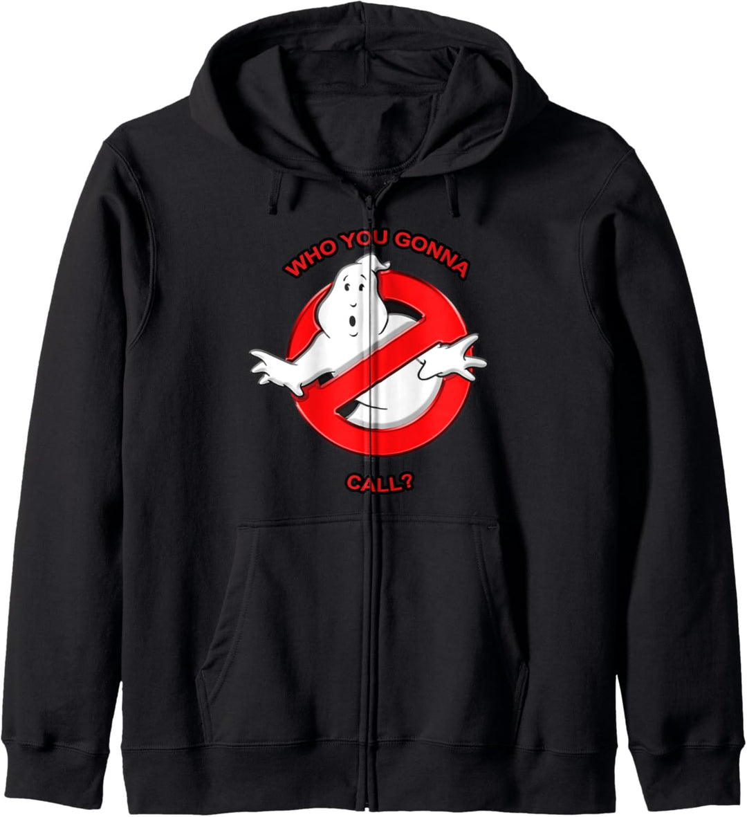 Ghostbusters Who You Gonna Call? Logo Kapuzenjacke