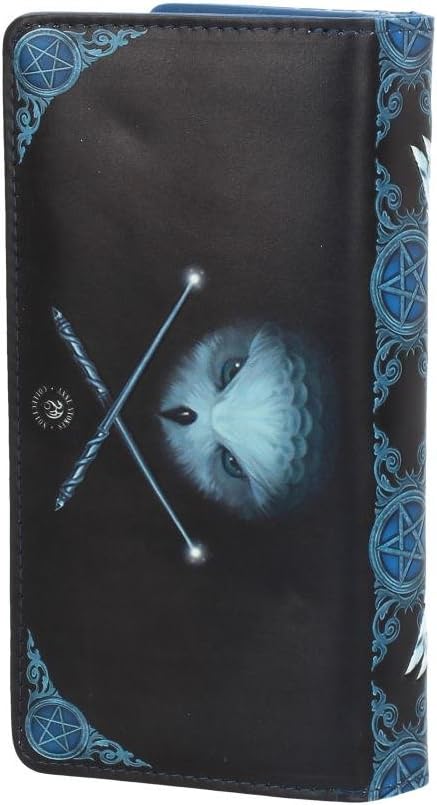 Nemesis Now Awaken Your Magic Anne Stokes Geldbörse, geprägt, 19 cm, Blau, PU 18.5cm Blau, 18.5cm Bl