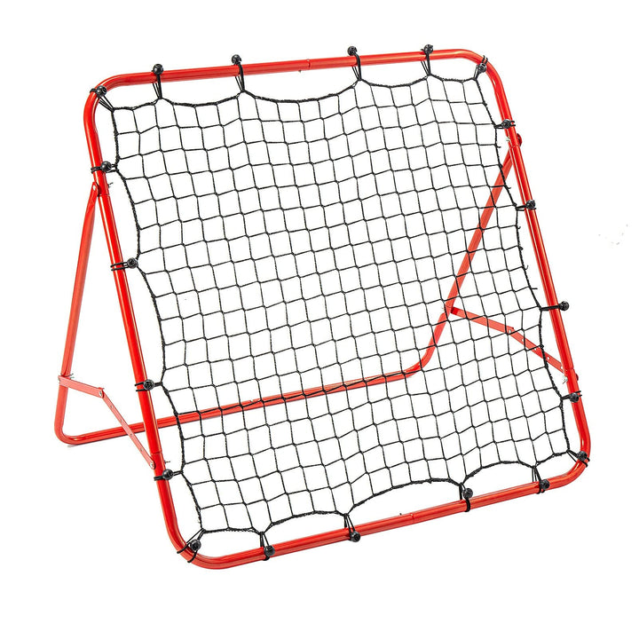 Fussball Rebound Netz Kinder und Jugendliche Tragbares Prellwand Verstellbar Fussballtor Kicker für