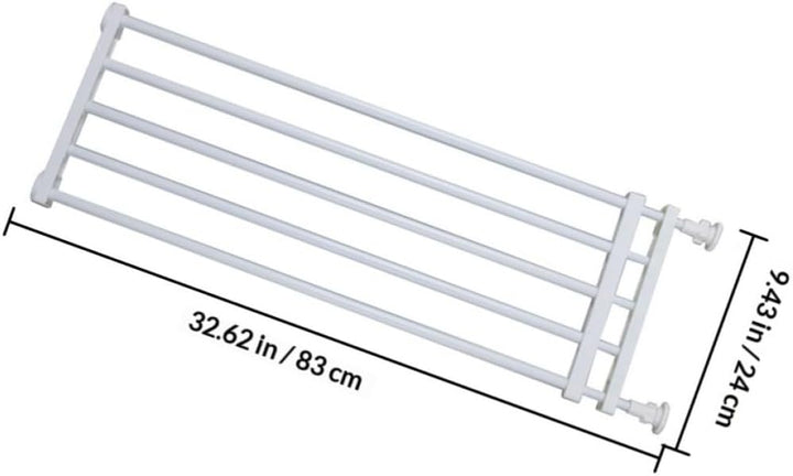Kindersicherheitsgitter für Haustiere, Weiss, 47-83 cm