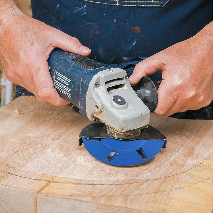 Wolframcarbid Holzschnitzscheibe für Winkelschleifer, 6 Zähne Frässcheibe Drechselbank Holzschneiden